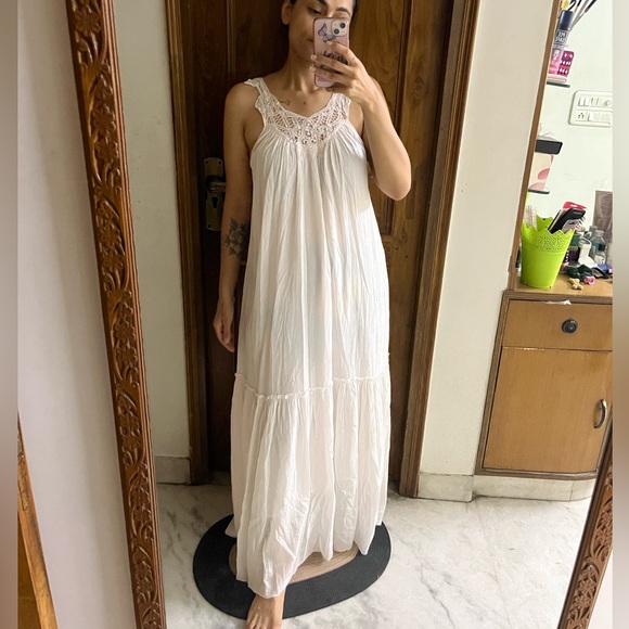 White Sheer Maxi - Picture 7 of 8